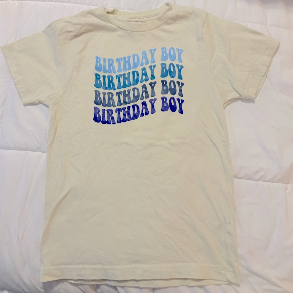 EUC "Birthday Boy" T-Shirt, Size: Small